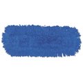 Rubbermaid Commercial Twisted Loop Blend Dust Mop, Synthetic, 24 x 5, Blue, PK12 FGJ35300BL00